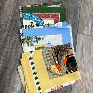 Irish Heritage tea towel souvenir set of 3